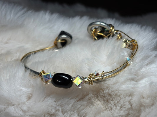 Black Onyx Bracelet: Centered Awareness