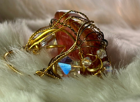 ruby zoisite ring