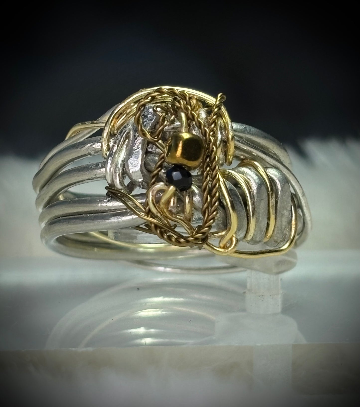 Silver ring: the golden privateer