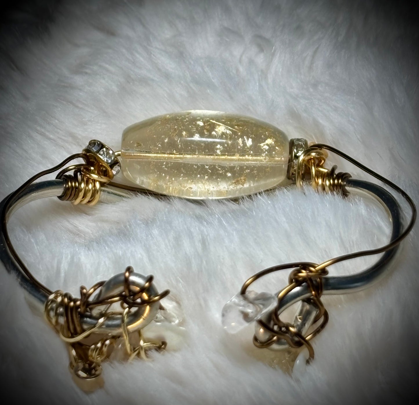 Gilded Sunlight Couture Bracelet