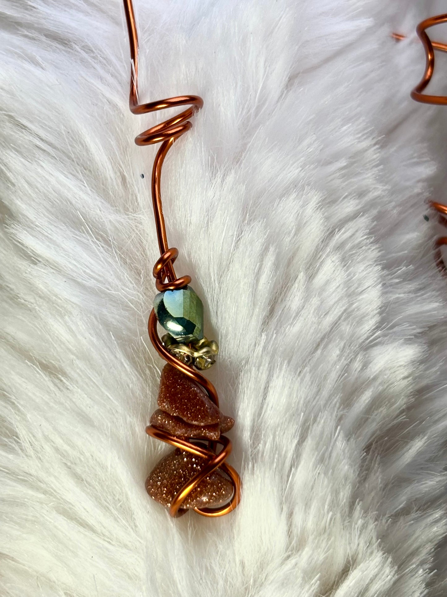Inner fire: Goldstone left Earcuff 