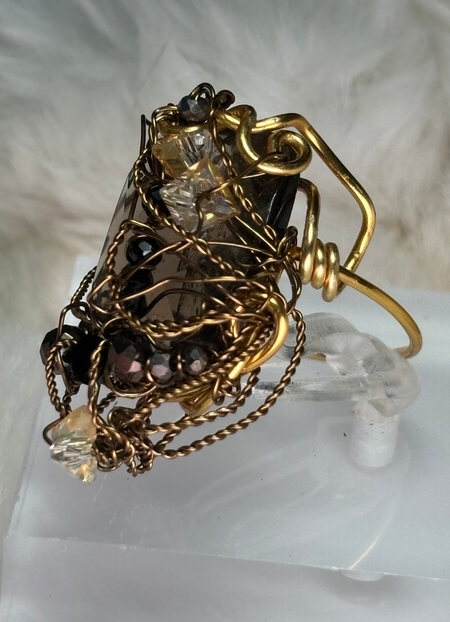 Topaz ring: Gatsby’s Daisy 