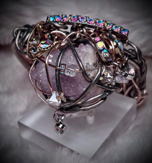 Spirit crystal bracelet: star lace 
