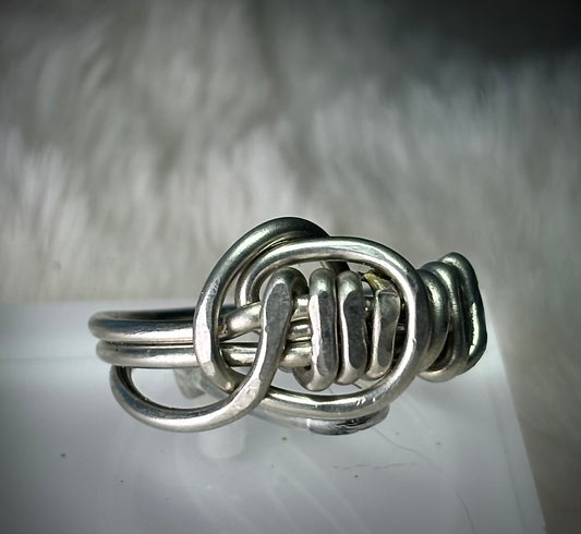 Silver ring: sailors oath-strength