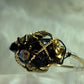 Black Onyx ring: ancient strength ￼