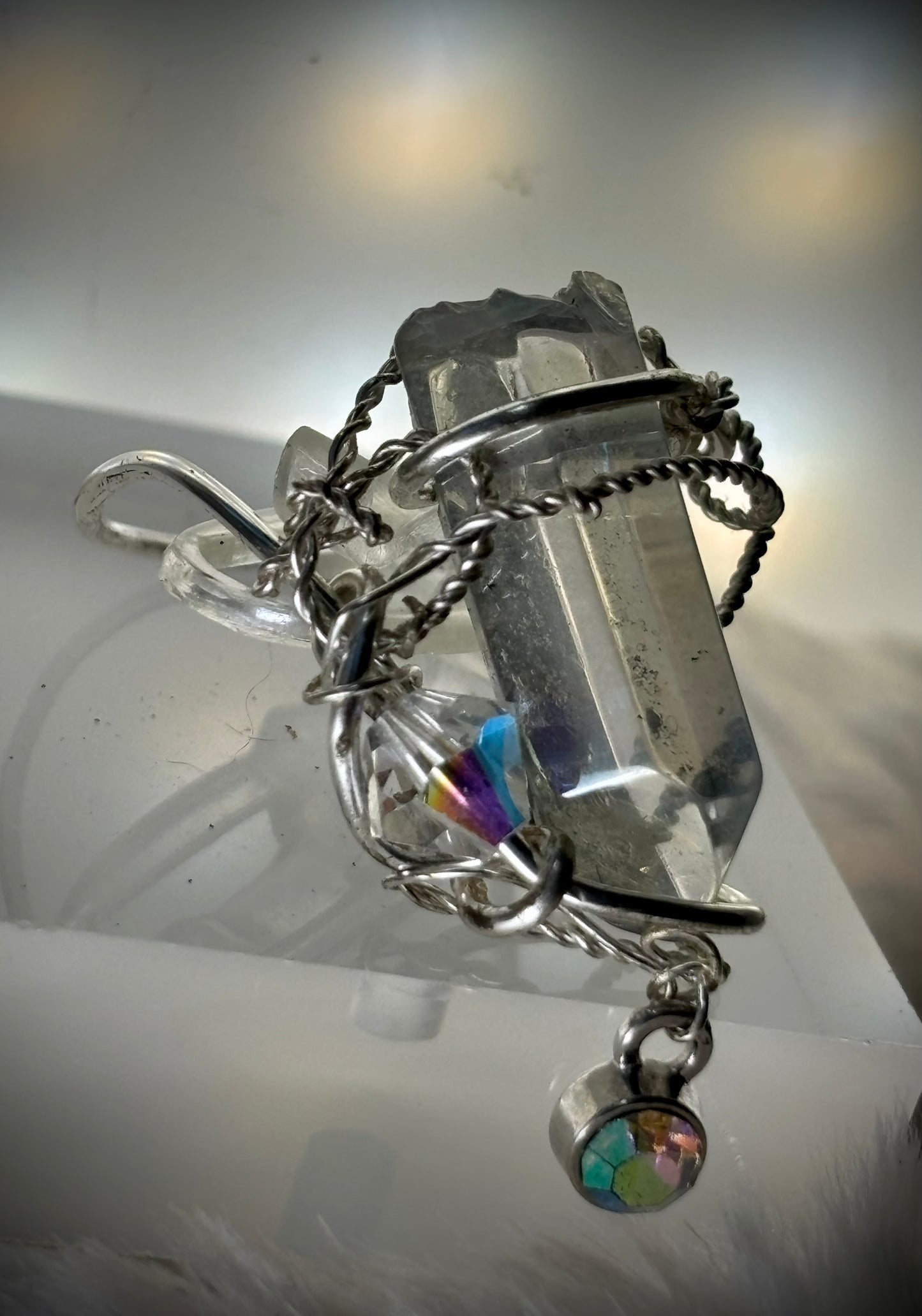Silver Trinket: irradiated crystal ￼