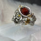 Tiger eye and silver ring:     ￼Tribal Royalty