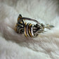 Silver and gold ring: circle of the unbroken promise