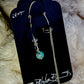 Quiet Within: Amazonite left silver Earcuff