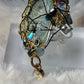 Glacial Empress: blue crystal ring ￼