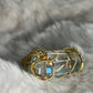 Aqua crystal ring: water royalty