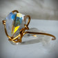 Follow Your Dreams: crystal heart ring ￼