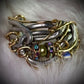 See pearl and silver ring: ￼ CALM, AND CHAOS ￼