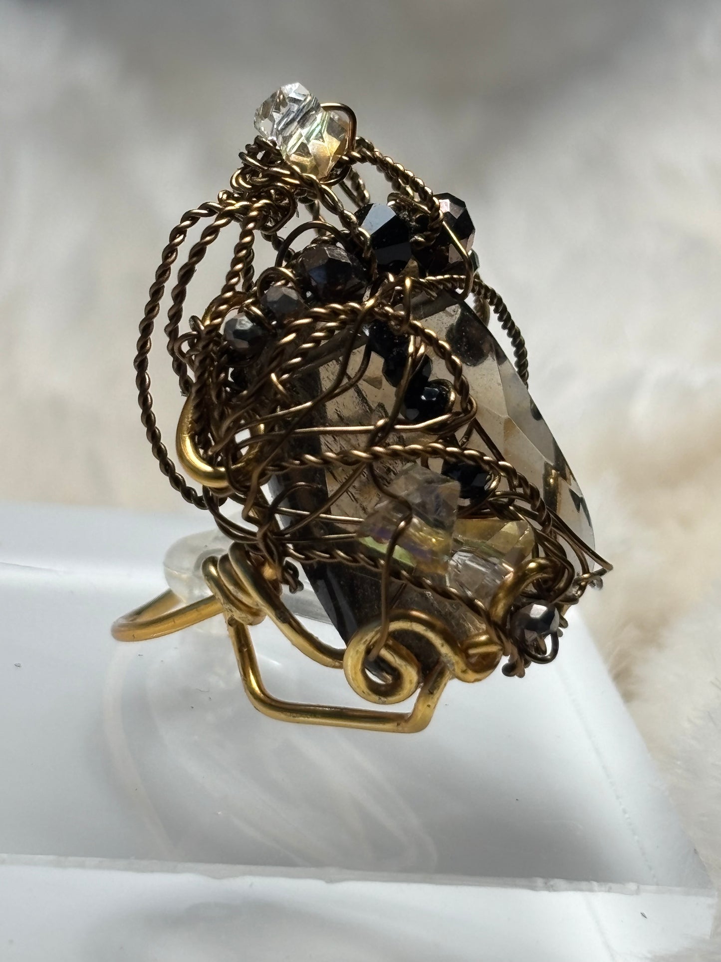 Topaz ring: ￼Gatsby’s Daisy ￼