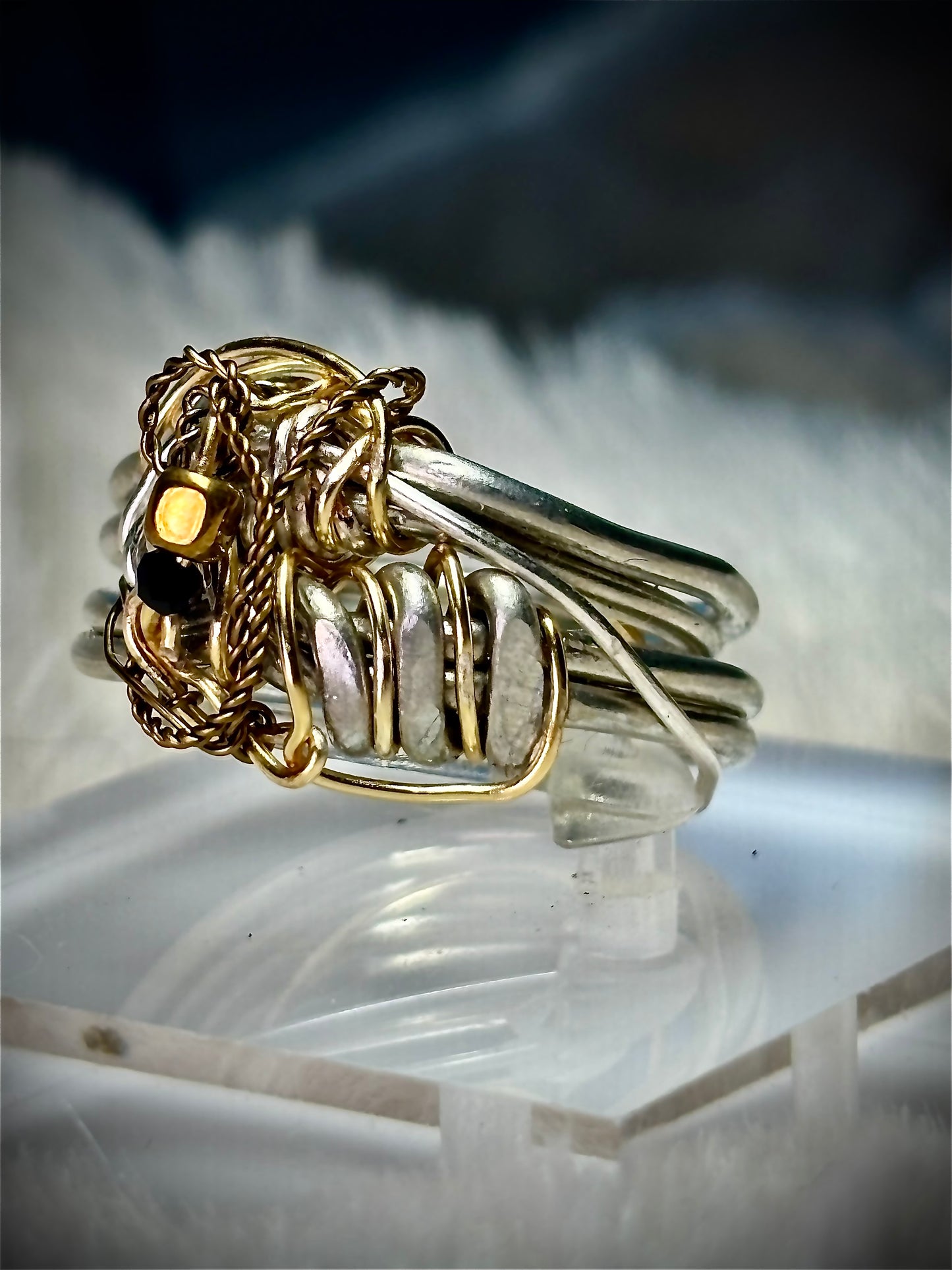 Silver ring: the golden privateer￼