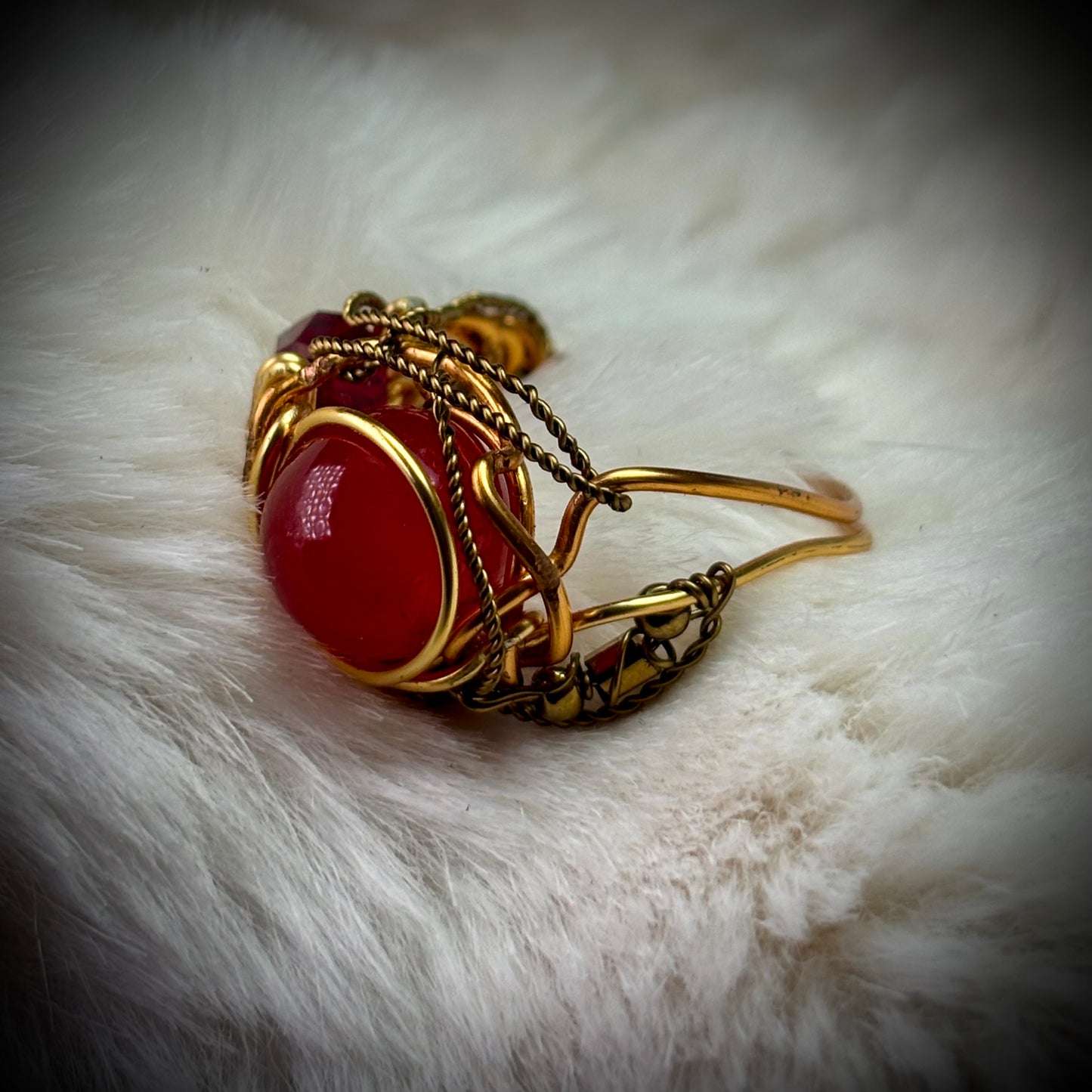 Carnelian ring: Regent fire ￼