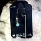 Quiet Within: Amazonite left silver Earcuff