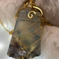 Sacred Shield of Madagascar Collection:

Guardian of the Blue- Rare Sea Agate pendant from Madagascar
