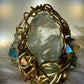 Pale Ice: irradiated crystal ring