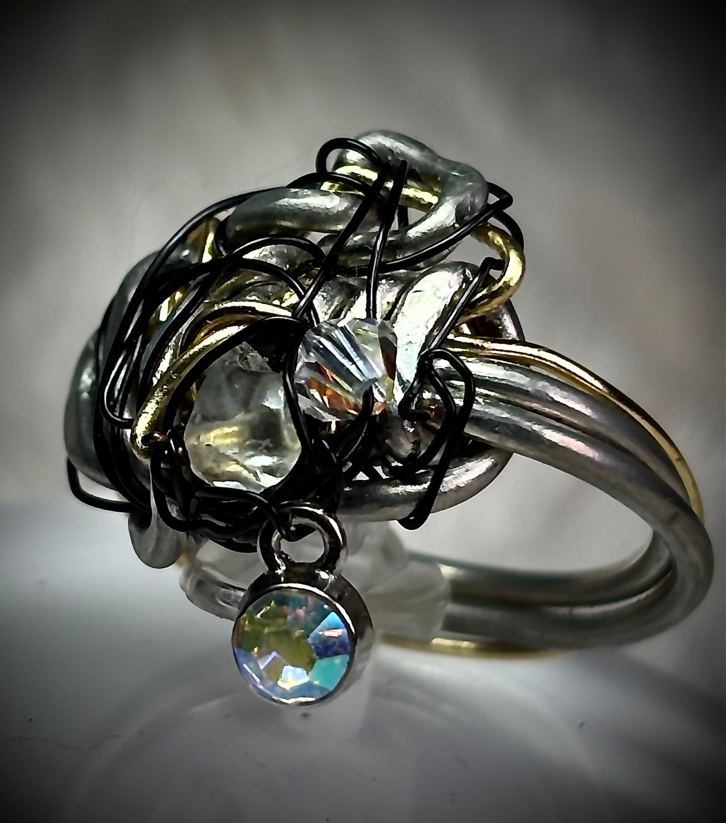 Citrine and Silver Ring
