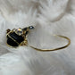 Lava Rock Ring in Gold ￼