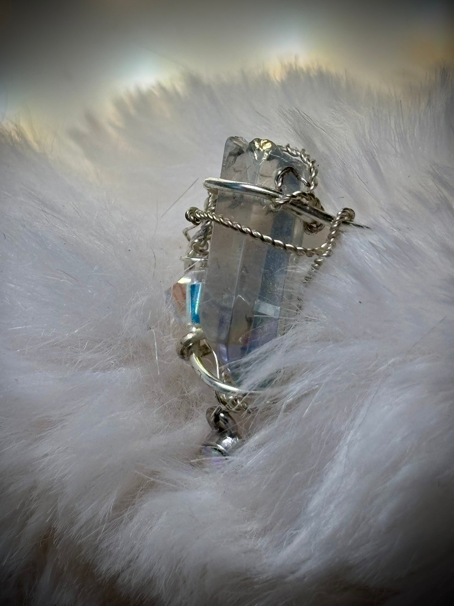 Silver Trinket: irradiated crystal ￼