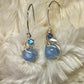 Quiet Sky: Blue Lepidolite Earrings