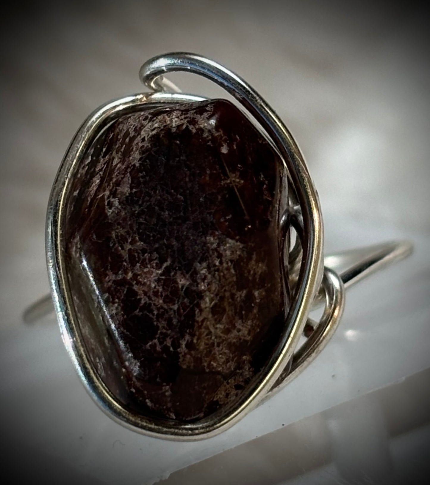 AFRICAN OPAL RING: ￼”a story older than memory”