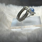Blue Kyanite and Silver Ring:￼The Stabilizer