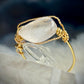 Rose quartz ring: pure princess ￼