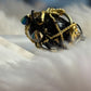 Black Onyx ring: ancient strength ￼