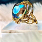 Trust my heart: crystal heart ring ￼