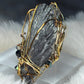 Kyanite ring: thrown of the night realm
