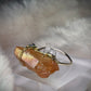 Sunburst Heat-treated Amethyst Ring:  Sun-Forged, Phoenix, Molten Earth