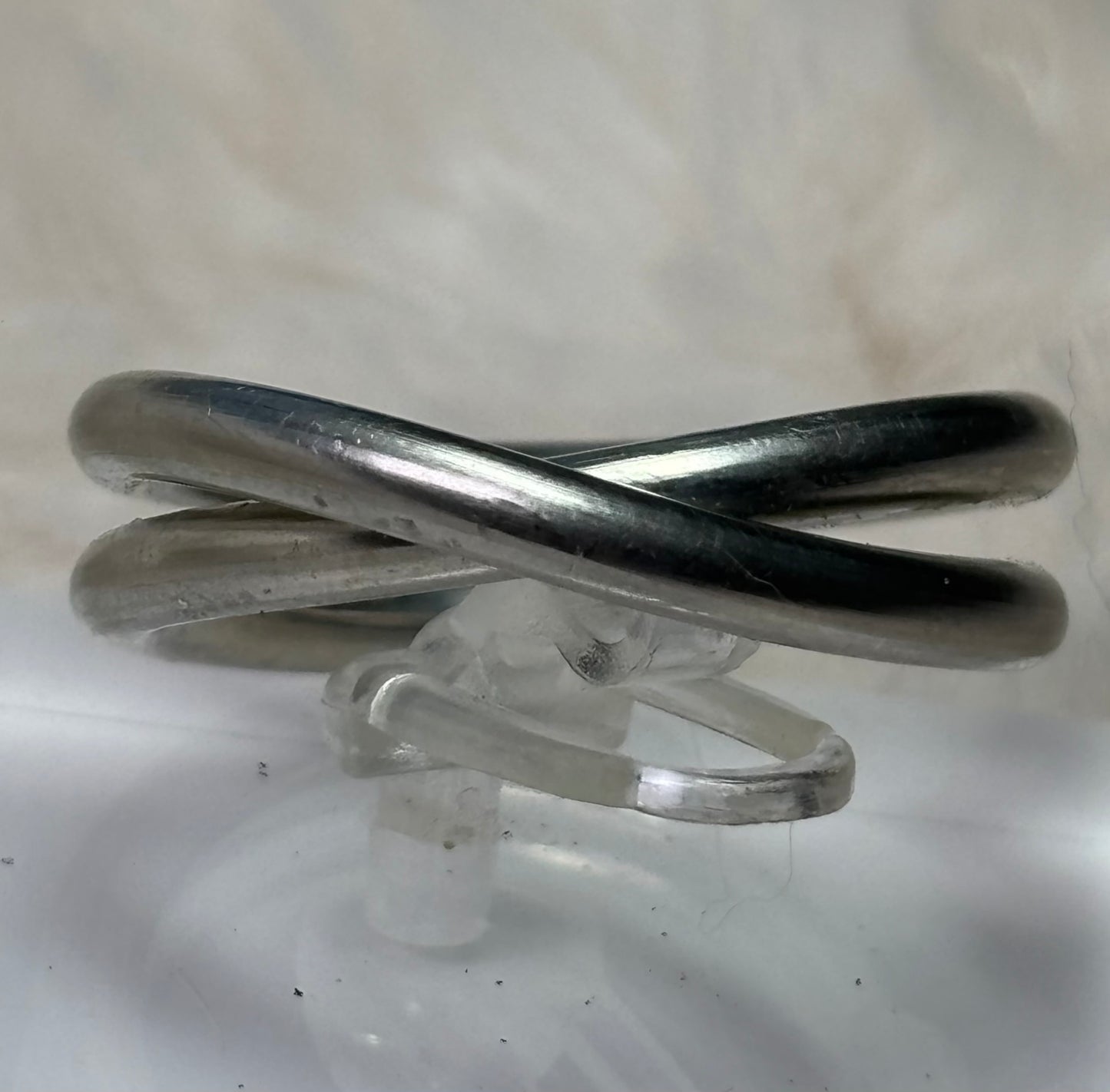 Silver ring: I AM NOW