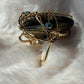 Labradorite heart ring: Knowing￼