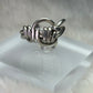 Silver talisman ￼ring of good luck