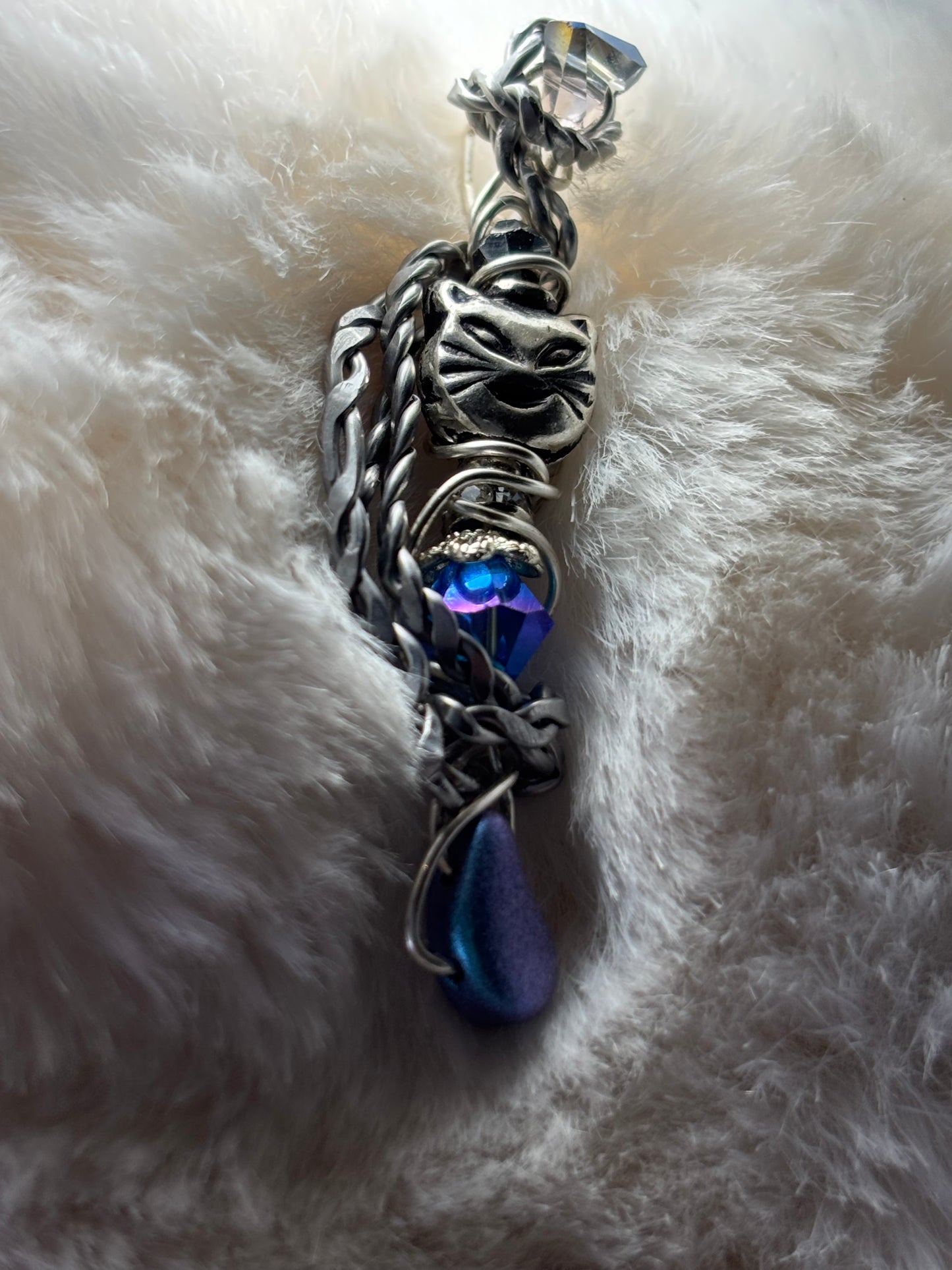 Lucky Cat:             In Blue￼ ￼ ￼