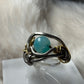 Aqua￼Amazonite and silver ring: ￼ my peace protects me ￼