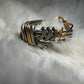 Silver and gold ring: circle of the unbroken promise
