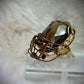 Smoky topaz ring: Gatsby‘s Daisy again ￼