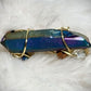 Celestial blade: Titanium Aura Quartz “ rainbow quartz”