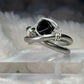 Silver ring with Black Onyx:         All Is Secure