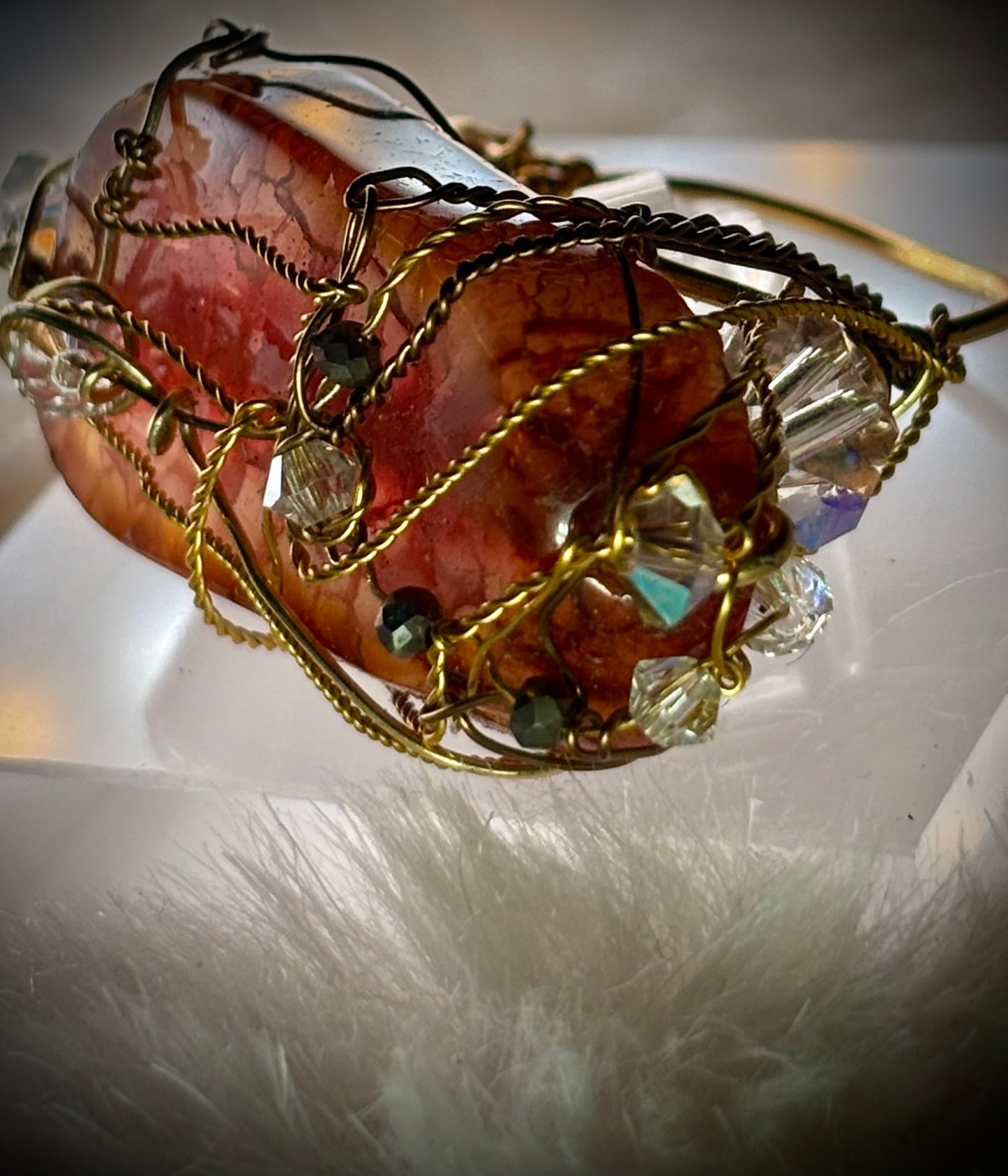 ruby zoisite ring