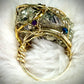 Gold Pyrite Ring