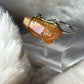 Sunburst Heat-treated Amethyst Ring:  Sun-Forged, Phoenix, Molten Earth