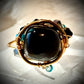 BROWN OBSIDIAN RING — TRIBAL ROYALTY