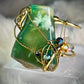Rare Madagascar Sea Agate Ring