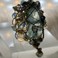 Glacial Empress: blue crystal ring ￼