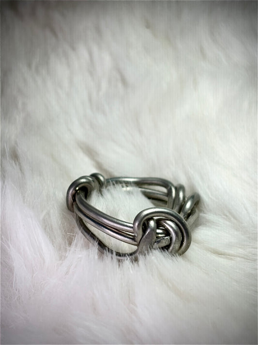 Silver ring: sailors oath- Loyalty￼